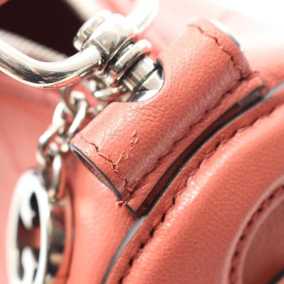 GUCCI Pink Leather Shoulder Bag - Picture 5 of 6